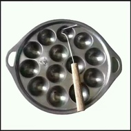 CETAKAN BAKLOR / TAKOYAKI 12 LUBANG FREE SUTIL