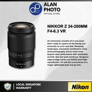 Nikon NIKKOR Z 24-200mm F4-6.3 VR Lens for Nikon Z9 Z8 Z7 ii Z6 ii Z5 Zfc Z30 | Nikon Singapore Warranty