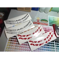 RIM STICKER MUGEN MF10L