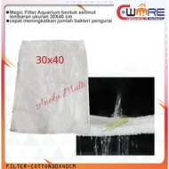 Filter Cotton Magic Carpet Media Filter Saringan Air Akuarium Kolam