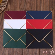 DLAY 7 x 5 Inches Envelopes Retro Solid Color Envelopes Cash Envelopes for Budgeting