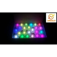 Multicolour Flameless Christmas LED Candles (1box with 24candles )