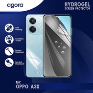 LAYAR Anti-Scratch Hydrogel For Oppo A3X Hydrogel SCREEN Protector Film - ANTI SPY, FULL SCREEN, OPP