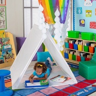 ⭐Sport⭐Teepee Tent for Kids Indoor Tent Foldable Kids Play Tent Childrens Drawing Tent