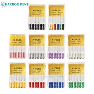 6pcs/Pack Dental Stainless Steel K-files Endodontic Root Canal /Dental K Files Instruments