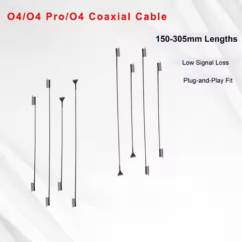 O4/O4 Pro/O4 Lite Air Unit FPV System Kit – Coaxial Cable 150/200/300-305mm for RC Drone FPV Transmi