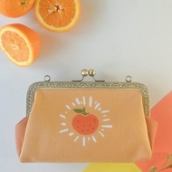 【橘子太陽】口金包/化妝包/收納包/側背包