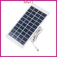 LID 4 5W 5V Solar Panel Solar Charger Panel 9 8Ft Charge Cable USB C Port for Phone