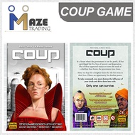 COUP Reformation Card Game for 2-6 Players (Power Card - Chinese & English word - Rules & Instructio