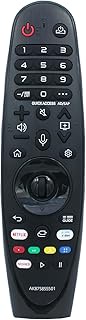 Replacement AN-MR20GA AKB75855501 IR Remote Control for LG Smart TV Also Compatible with AN-MR19BA 4