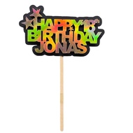 THE CAKE SHOP | CT02 Birthday Topper | Customise Name