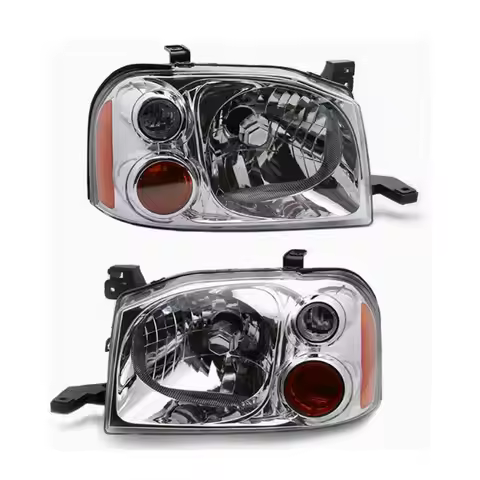 A Pair Car Headlights For Nissan Paladin KING D22 PICK- UP 2001 to 2005