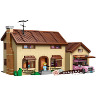 China Building Block 71016 Simpsons Family Simpsons Supermarket House Renzi Set Building Block Toys