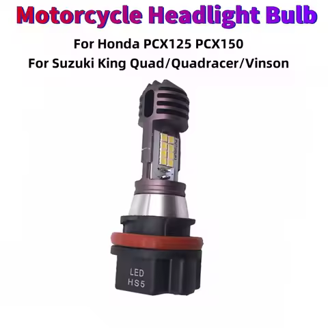 1Pieces HS5 LED Super White Headlight Bulb Light For Honda PCX125 PCX150 PCX 125 LED Motorcycle Head