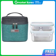 stenlock | Stenlock Yrbsxsme Lunchbox Set Rectangular Small 2-Tier Bento Box