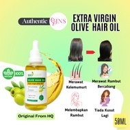 Minyak Rambut Zaitun Original/ Olive Hair Oil/ Biocho Olive Hair Oil/ Olive Hair Oil Rose Geranium/M