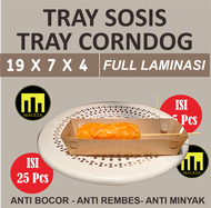 Paper Tray sosis/tray corndog
