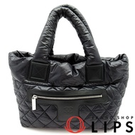 香奈兒 Coco Cocoon PM A48610 尼龍/皮革女士手提包

黑色 [二手]