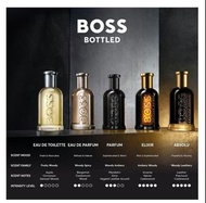 ❤️順豐包郵 BOSS Bottled Absolu Parfum Intense by Hugo Boss 100ml / 2025 New Fragrance for Men 男士香水 / Per