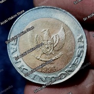 Uang Logam Bimetal 1000 Rupiah Kelapa Sawit Tahun 1996