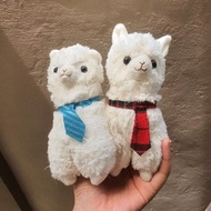 Amuse Alpaca Plush Alpacasso With Tie Amuse Alpaca Doll