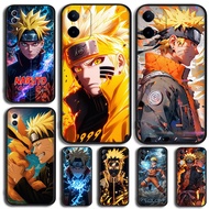 Black TPU silicone soft shell compatible 【DM-A4】cartoon Anime Naruto Uzumaki for Vivo V21E V25 V27 V