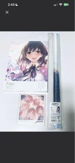 加藤惠 不起眼女主角培育法 畫集 掛軸 掛布 色紙 全包