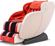 Fashionable Simplicity SL guide home multi-function electric massage chair automatic capsule body massage sofa Multifunction smart massage (Color : Rail Charm Red)