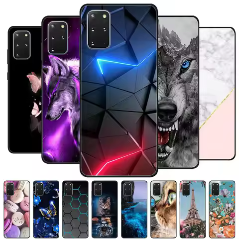 For Samsung S20 Ultra S20 Plus S20 FE S20FE Case Silicone Soft Cute Phone Cover for Galaxy S20 Ultra