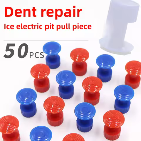 50PCS Hail Dent Repair Kit, Car Paint Dent Repair Tool with Nylon Tabs for Paintless Dent Removal on