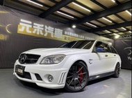 📌2011年式 S204 M-Benz C-Class Estate C63 AMG 6.2 汽油 羽亮白