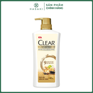 Dầu Gội Clear 9 Thảo Dược Cổ Truyền Sạch Gàu Giảm Rụng 630g Hasaki Sản Phẩm Chính Hãng