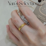 YANS Gold Plated Original 925 Pure Silver Engage Ring
