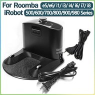 Charger Dock Station Compatible with iRobot Roomba E5 E6 i1 i3 i4 i6 i7 i8 500 600 700 800 900 Serie
