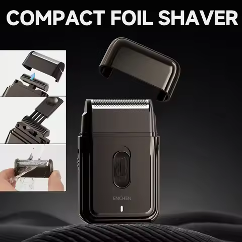 ENCHEN Shaver Professional Face Shaver Pocket Mini Beard Trimmer Electric Beard Trimmer Razor Recipr