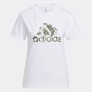 [CHỈ 10-11.9-VOUCHER 40%] adidas Lifestyle Floral Badge of Sport Graphic Tee Women White H52233