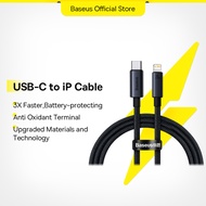 Baseus PD20W USB C Fast Charging Cable for iPhone 13 12 11 Pro Max USB C Data Sync iPhone Cable