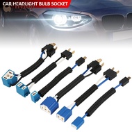 FLYTOP H1 H4 H7 Car Headlight Bulb Socket Connector Male Female Plug for Car Motorcycle Heat Resista