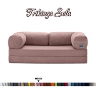 [Ready Stock]Boleh Custom Warna Saiz Trikings Compression Sofa Bed Danny Sofa Joey Sofa for 3 Seats