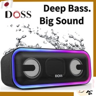 DOSS SoundBox Pro+ Bluetooth Speaker 24W Deep Bass Wireless Portable Compact Bluetooth Speaker 15-Ho