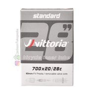 VITTORIA STANDARD INNER TUBE 700 X 20-28C 25C ORIGINAL BICYCLE INNER TUBE 700X25C