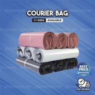 ZoomPack Courier Bag Parcel Bag Courier Plastic Parcel Plastik Waterproof Postage Flyers Courier Beg
