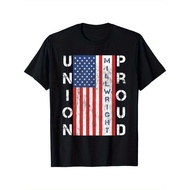 Union Proud Flag Millwright T-Shirt