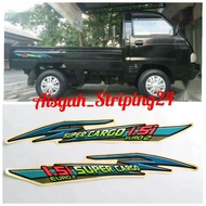 0Striping Sticker List Body Carry Pick Up 1.5 1500 cc Super Cargo Euro Futura Pickup Halfbox
