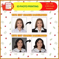 ═ ≅ → ID Photo Package Printing 1x1,2x2, 1.5x1.5, Passport size