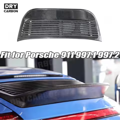 Carbon Fiber Duck Tail Wing for Porsche 911 997.1 997.2 2005-2011 Rear Trunk Lid Spoiler Rear Wing B