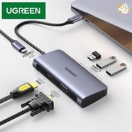 綠聯 - 6 in 1 Type-C [HDMI+VGA+USB3.0] USB-C 擴展器 轉接器 分插器（平行進口）