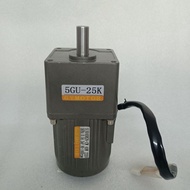 AC 220V 40W 2.25rpm - 38rpm Low Speed Single Phase Motor, AC Regulated Speed Motor With Gearbox