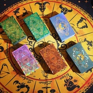 2022 Gold Foil tarot tarot Color-changing Print tarot Plastic PVC12 * 7 tarot Board Game Group Build