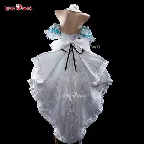 Sky04 IN STOCK UWOWO Focalors Cosplay Genshin Impact Furina Focalors Mermaid Insipired Fairy Dress C